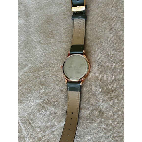 Monroe Classique rose gold quartz women's watch working - Picture 5 of 5